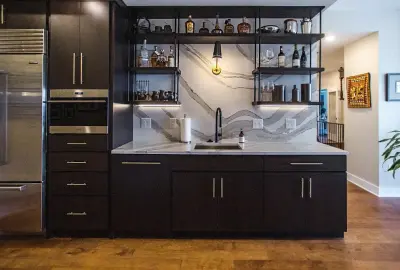 Dublin Residence at Bridge Park — Kitchen Remodeling project by Ron Scott Design Build