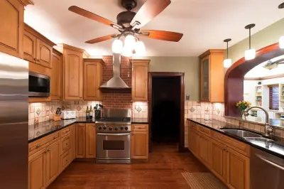Bromley Retro Modern Kitchen — Kitchen Remodeling project by Griffin Customs, LLC