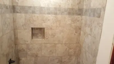 Brookfield Restroom by J. Edward Renovations LLC.