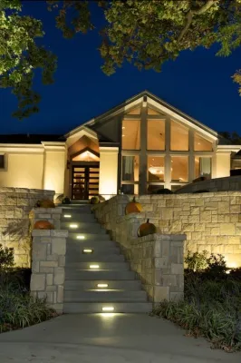 Contemporary Luxury Home in Shawnee, KS by Meier Landscape Architecture