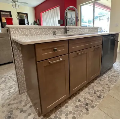 Tampa Buckskin Cabinets by The Bath And Kitchen Gallery, Inc.