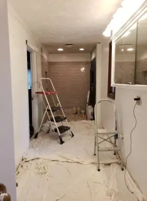 Bathroom Renovation in the Bush — Kitchen Remodeling project by Hallowed Ground Home Improvement LLC