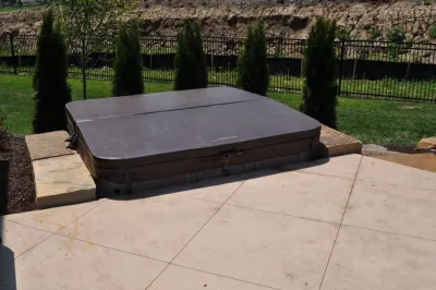 Rustic Home Landscape & Pool Design in Overland Park, KS — Landscape Design project by Meier Landscape Architecture in Overland Park