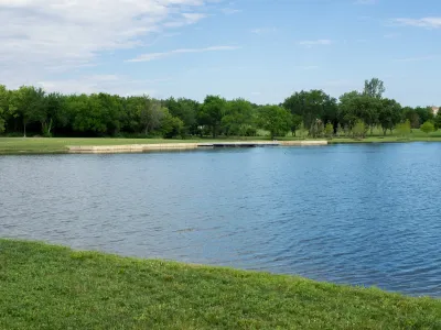 Tranquil Private Lake in Overland Park — Landscape Design project by Meier Landscape Architecture in Overland Park