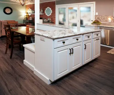 C & L St. Louis, MO Gray Kitchen — Kitchen Remodeling project by Cabinetry By Design