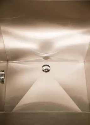 Design and Construction of a Stainless Steel Ofuro Soaking Tub — Kitchen Remodeling project by Baucos Group, LTD. CO.