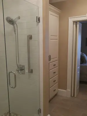 Bathtub to Shower Transformation by Mission Kitchen & Bath