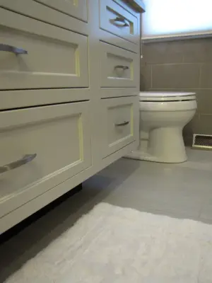 Renovations of Bathrooms for California Ranchers by Compass Design, LLC