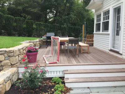 Newton Center — Landscape Design project by Melissa MacDonald, Landscape Architect in Newton