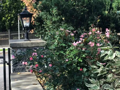 Arthur Astor Carey House, Cambridge — Landscape Design project by Melissa MacDonald, Landscape Architect