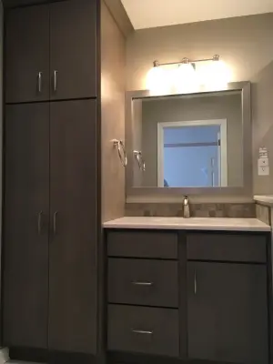 Northeast Indianapolis Accessible Bathroom for Seniors by The Lifestyle Group Inc.