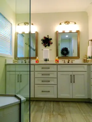 Berlin Residence - Kitchen and Master Bathroom Renovation by Cornerstone Remodeling, Ltd