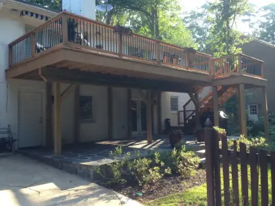 Updated Deck by American Craftsman Renovations, Inc.