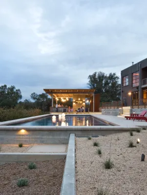 orchard pavilion by Merge Studio