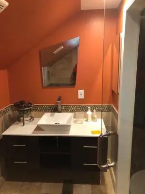 Oak Park restroom renovation — Home Renovation & Remodeling Services project by MAS Building And Renovations
