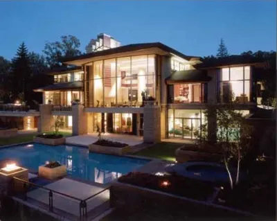 Cass Lake Contemporary Home — Landscape Design project by Michael J. Dul & Associates, Inc.