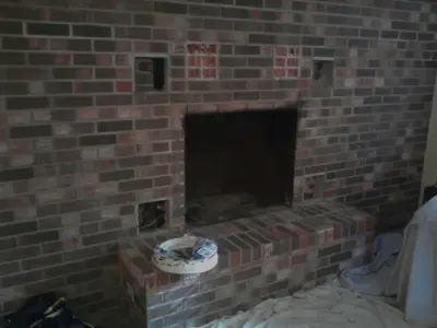Obsolete Fireplace — Home Renovation & Remodeling Services project by Robertson Residential Pro. LLC