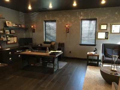 Ward Glass Law Firm — Landscape Design project by Michael Pullen Design, Llc