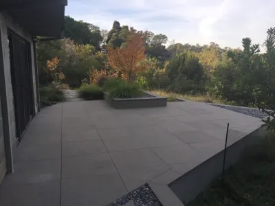 Contemporary natural setting — Landscape Design project by Michael Rosenberg Landscape Architecture in Los Gatos