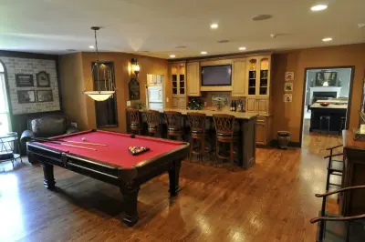 Game Lounges — Home Renovation & Remodeling Services project by DeRhodes Construction