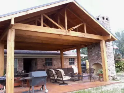 Pergola Structures — Home Renovation & Remodeling Services project by Ducote Roofing & Construction