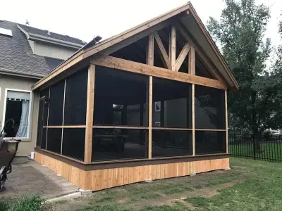 Johnson County, KS Screen Porch by CH Construction
