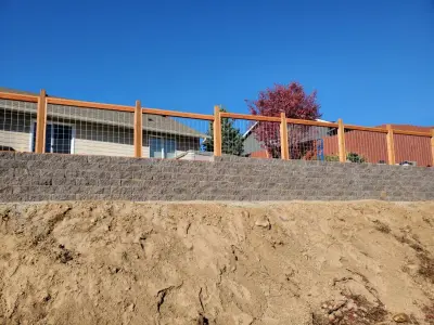 Barrier and Support Wall — Home Renovation & Remodeling Services project by CS Construction LLC