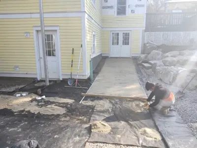 Outdoor Surfaces and Pathways — Home Renovation & Remodeling Services project by Berkshire Home Pros