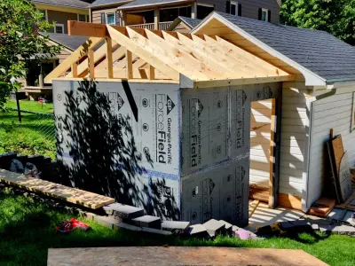 Garage Extension — Home Renovation & Remodeling Services project by Lane Custom Builders LLC