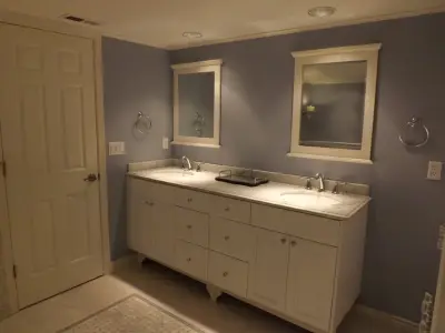 Carrera Marble Bath Renovation by Gesang Remodeling