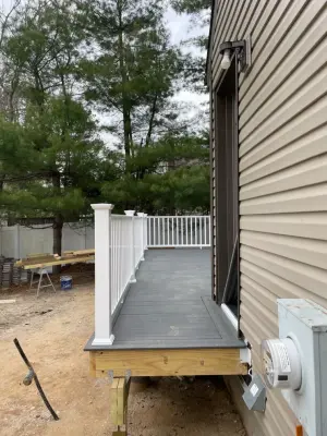 Port Jefferson Station - New Platform by Long Island Creative Contracting