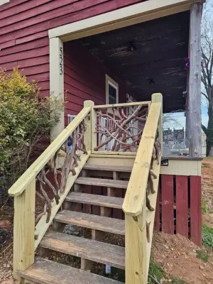 Customized Stairs and Railings — Home Renovation & Remodeling Services project by Nation's Renovations