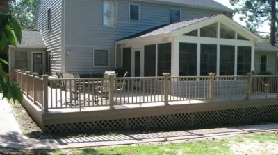 Deck and Flex Room Expansion — Home Renovation & Remodeling Services project by Sturdevant Construction