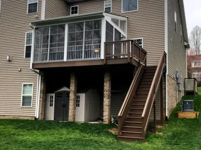 Quinton Year-Round Porch by Virginia Building And Remodeling