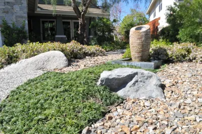 Modern Zen Garden - Landscape Design in Valley Center, CA
