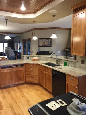 Kitchen Remodel for Countertops and Bar Tops — Home Renovation & Remodeling Services project by Silver Creek Construction