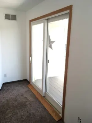 Installation of Sliding Glass Doors — Home Renovation & Remodeling Services project by Silver Creek Construction