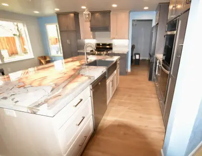 Redmon/Carlson Kitchen Transformation by Bridges Const.