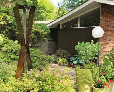 X2 Modfountain - Huntington, NY — Landscape Design project by Modfountain.com in Huntington