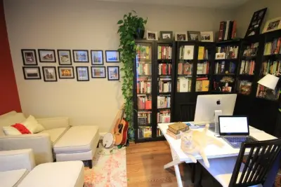 Home Library Bookshelf — Home Renovation & Remodeling Services project by Sawdust Therapy