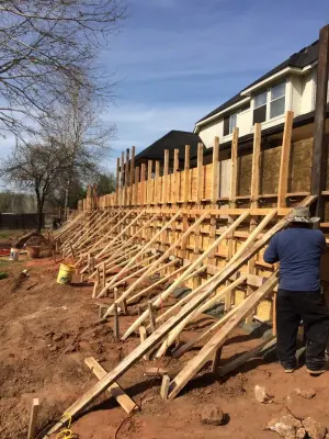 Patio with Retaining Wall — Home Renovation & Remodeling Services project by ACS-Alliance Construction Services