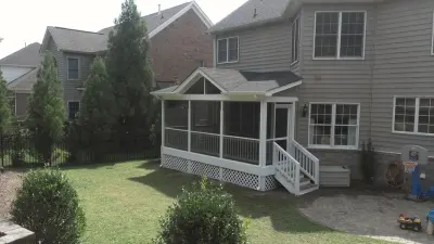 Retana Outdoor Enclosure — Home Renovation & Remodeling Services project by Carolina Custom Homes And Renovations,LLC