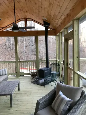 Rodriguez Patio and Screened Veranda by Mullins Remodeling