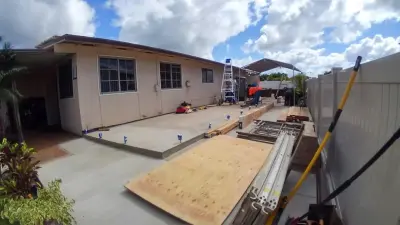 Waipahu Home - Family Room and Bedroom Expansion, New Covered Patio — Home Renovation & Remodeling Services project by ELJ Construction, Inc