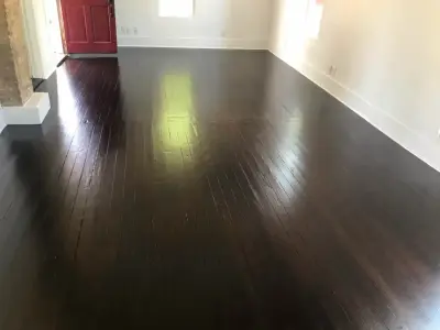 Floor Renewal - Sanded and Stained — Home Renovation & Remodeling Services project by Zia Development