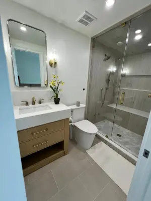 Hallandale Beach Bathroom Renovation by Abba Construction & Remodeling