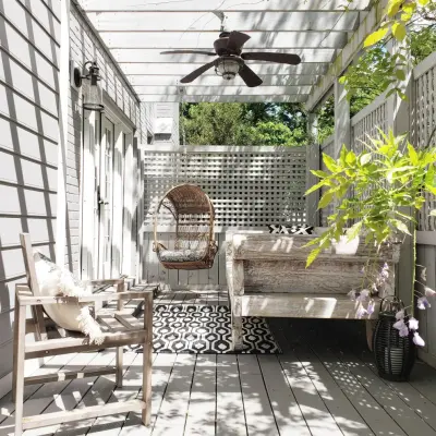 Pergola Sanctuary by Maison Construction And Renovations