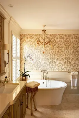 Heritage Bath — Home Renovation & Remodeling Services project by DeRhodes Construction