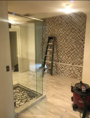 Springdale Primary Bathroom Renovation — Home Renovation & Remodeling Services project by Trade Pro Construction