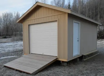 12 by 20-foot Storage Shed — Home Renovation & Remodeling Services project by All Star Construction